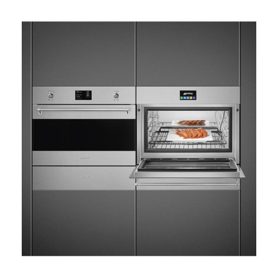Cuptor cu aburi Smeg - SF4390VCX1